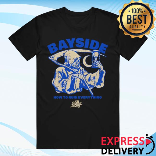 Bayside Merch Ruin Everything Black Shirt New