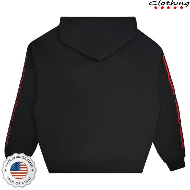 Official Crenshaw Skate Club Csc X Coca - Cola Angel Zip Popover Hoodie Crenshawskateclub