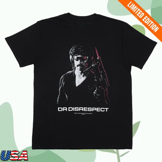Official Dr Disrespect Merch Champions Club Eclipse Shirt 2024
