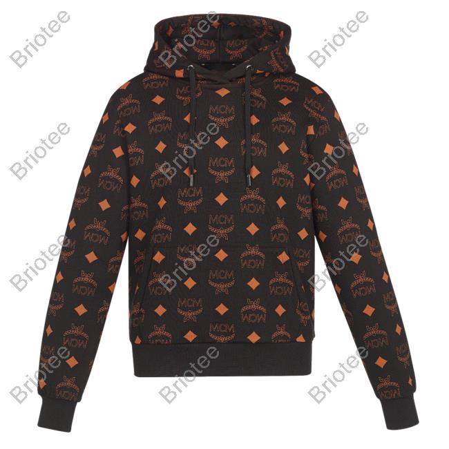 Official MCM Worldwide Lyst Maxi Monogram AOP Hooded Sweatshirt 3D All Over Print Mcmworldwide