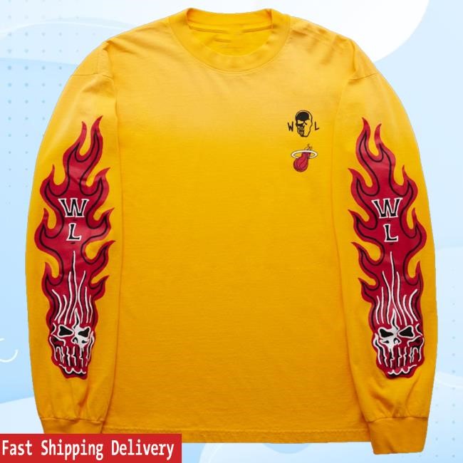 Official Warren Lotas Merch Shop Miami Heat L/S Shirt | Warren Lotas