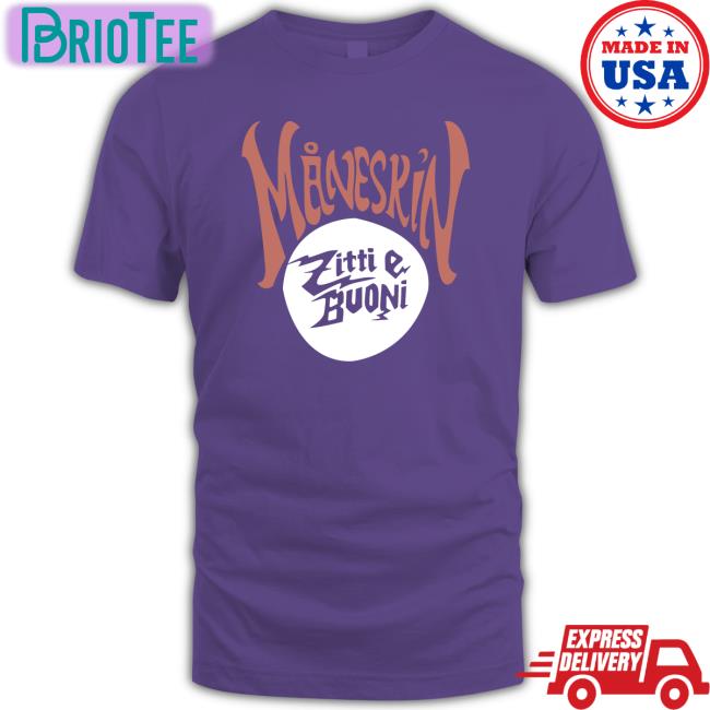 Måneskin Zitti E Buoni Tee Shirt Maneskin Merch