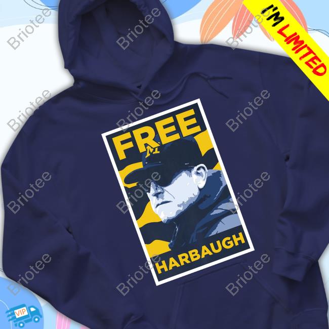 Official Dave Portnoy Free Harbaugh Coach Tee