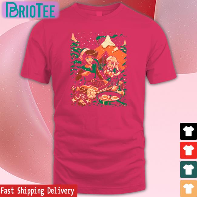 The Yetee Shop Winter Camping Long Sleeve By ixelEyeBat Wario64