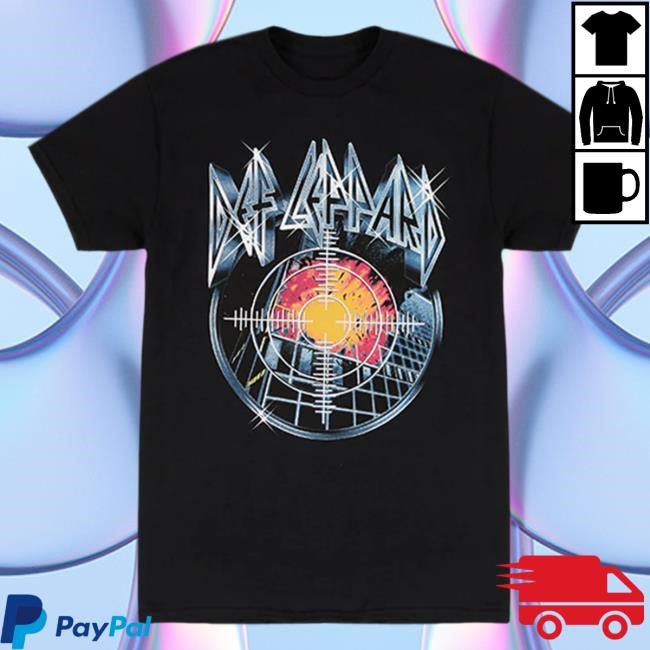Official Def Leppard Merch Pyromania Summer Tour 2025 Hot Shirt