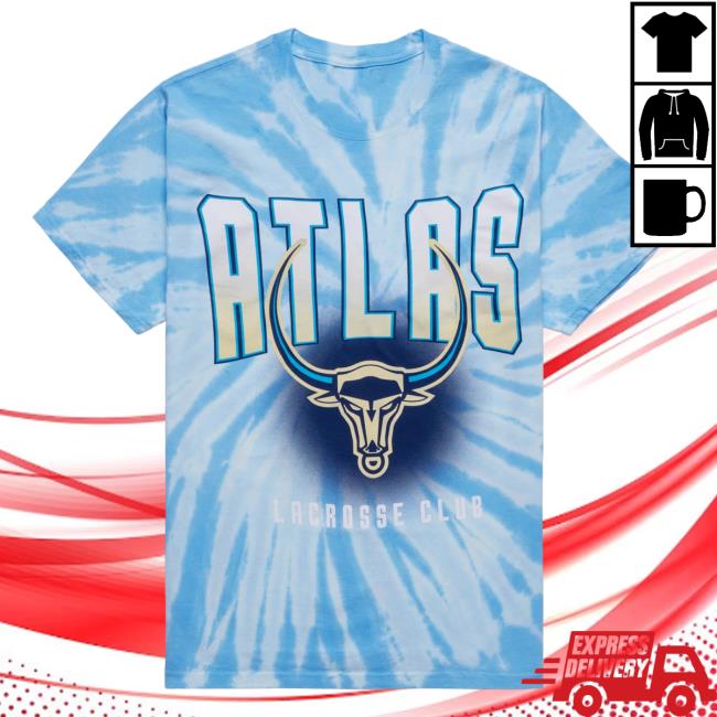 Official Premier Lacrosse League Shop Atlas Lacrosse Club Tie Dye T Shirt