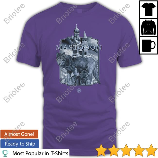 Official Mastodon Merch Hushed Wolf Clothing Plus Size Official Mastodon Hushed Wolf Sweatshirt