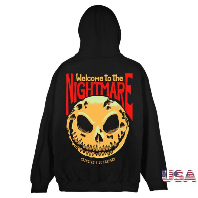 Official Linda Finegold Merch Store Wellcome To The Nightmares Black Longsleeve Lindafinegold Clothing Shop