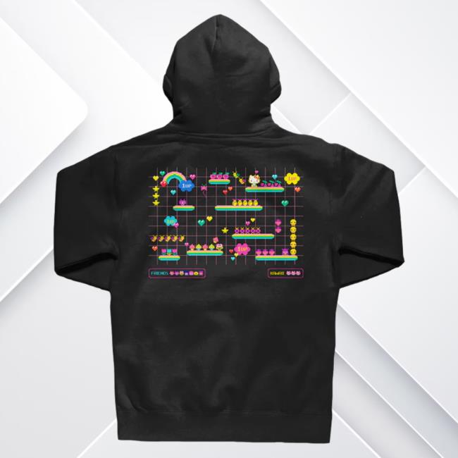 Official Sanrio Apparel Clothing Merch Store Shop Girl X Sanrio Kawaii Arcade Level Up Crew