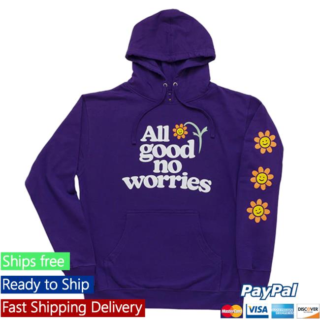 Official Rooster Teeth Store All Good No Worries Flower Hoodie