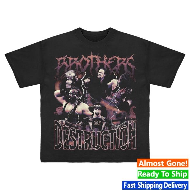 Heavyweights Shop Bros Of Destruction Tshirt - Black
