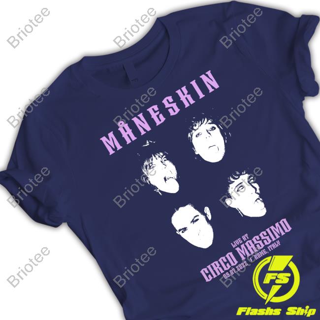 Maneskin Faces Tour Circo Massimo 2022 With Sayings