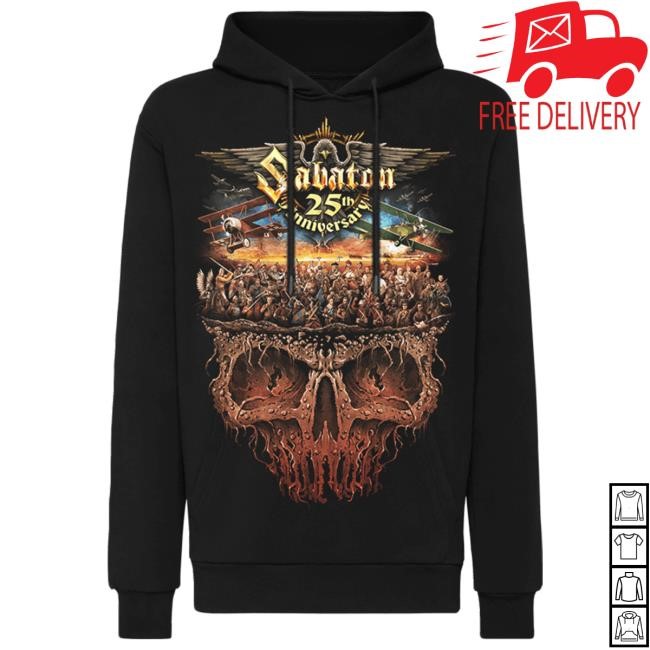 Official Sabaton Merch Store Sabaton 25th Anniversary Sweaters Sabaton Shop