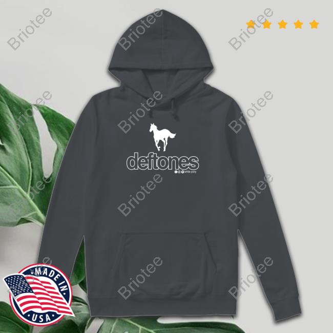 Official Tumblr Zegalba Deftones White Pony Logo Tee Shirt