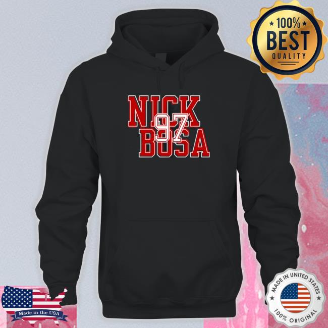 The 49Ers Team Nick Bosa 97 Tee