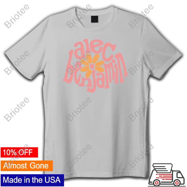 Alec Benjamin Merch Wavy Flower Tee Shirt