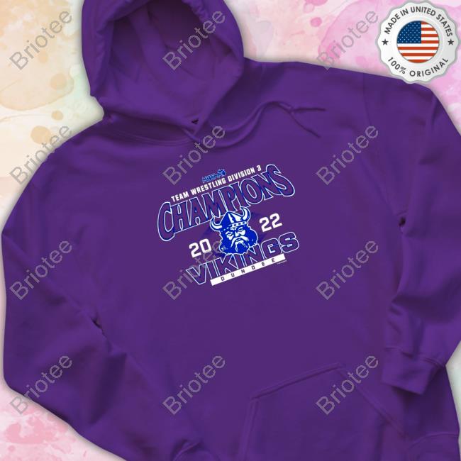 Dundee Vikings 2022 MHSAA Team Wrestling D3 Champions Shirts