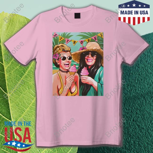Official Ice Cream In St Tropez T Shirt