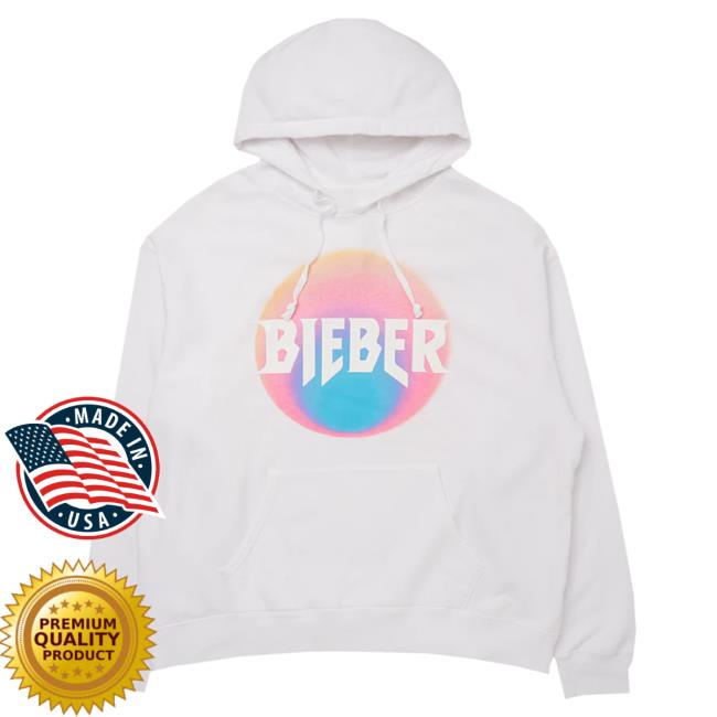 Official Justin Bieber Merch Store Shop World Tour White Pull Over Hoodie JustinBieber Apparel Clothing