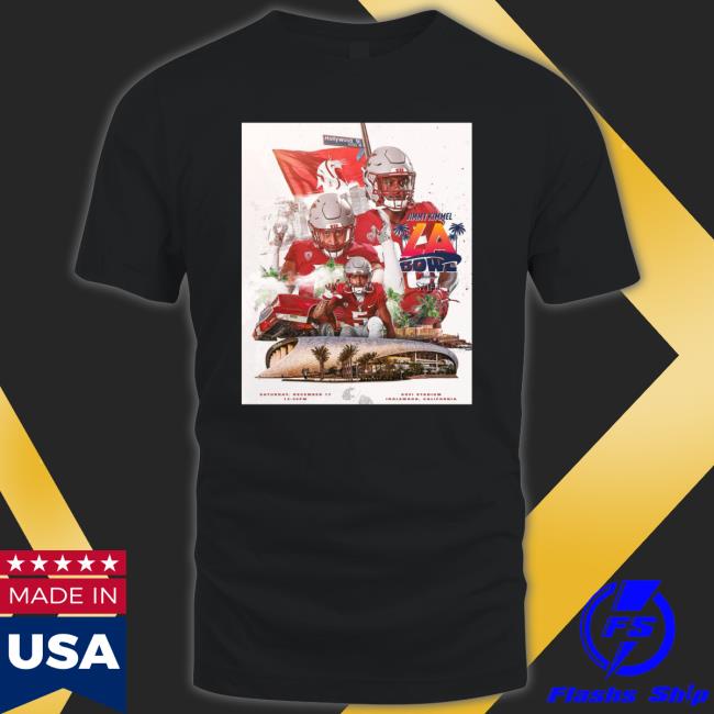 Wsu Football To Play In Jimmy Kimmel La Bowl On December 17Th Against Fresno State Tee