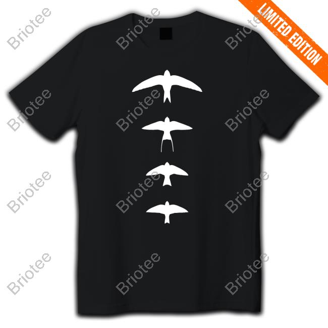 Silhouettesclothing UK Hirundines Black T Shirt