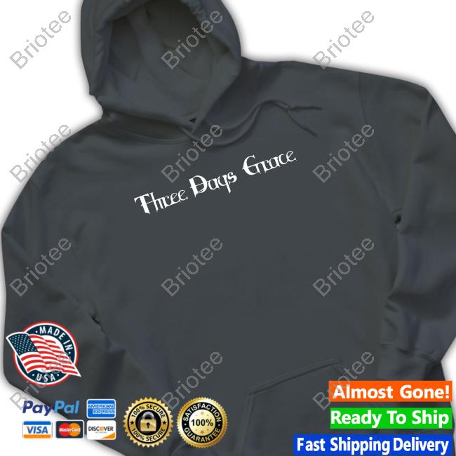 Official Three Days Grace Black T Shirt