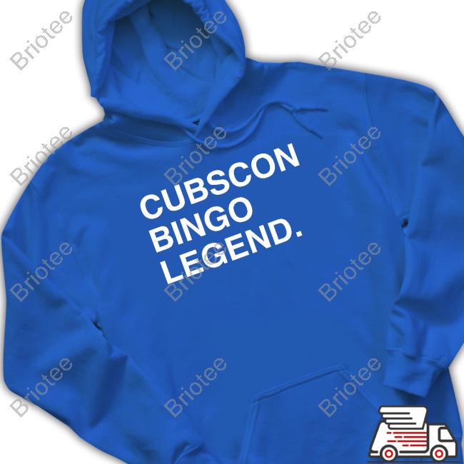 Obvious Shirts Official Cubscon Bingo Legend Shirt Chicago Cubs Shirt