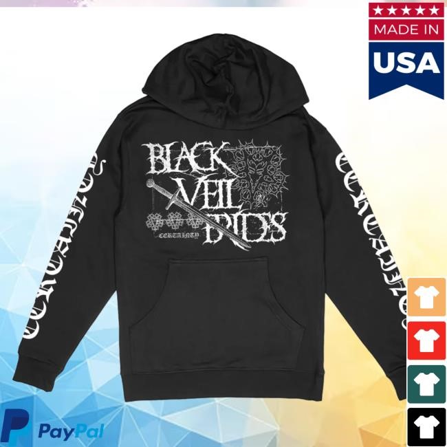 Certainty Tee Black Veil Brides Limited Edition | Black Veil Brides Official | Rock Fan Gear