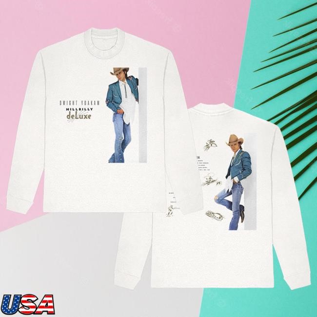 Official Dwight Yoakam Merch Store Shop DwightYoakam Hillbilly Deluxe Long Sleeve Tee Shirt