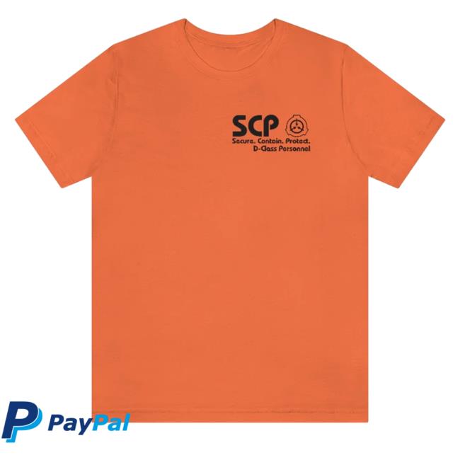 Official Scp Merch D-Class Hoodie