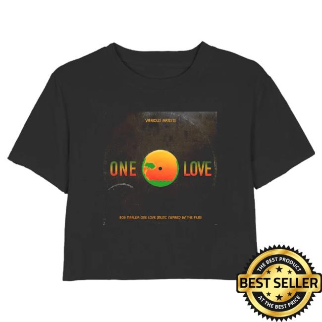 Official Bob Marley Store Shop Bob Marley One Love Crop Top Popover Shirt