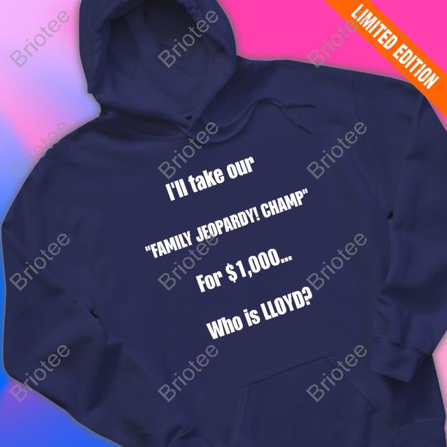 Official I'll Take Our Family Jeopardy Champ For $1,000 Who Is Lloyd Shirts