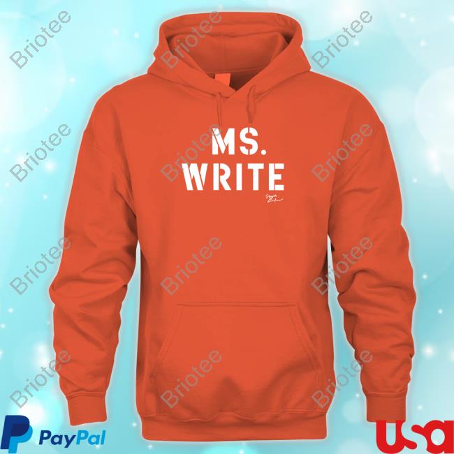 Official Ms Write Tee Shirt