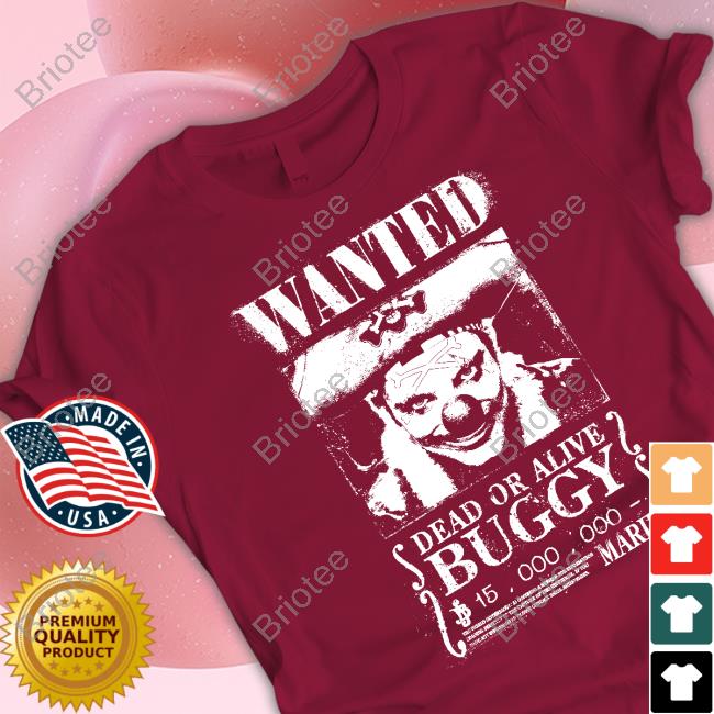 Live-Action Buggy Wanted Poster Long Sleeve T-Shirt