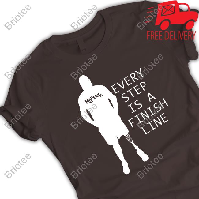 Official Every Step Is A Finish Line Tee Shirt