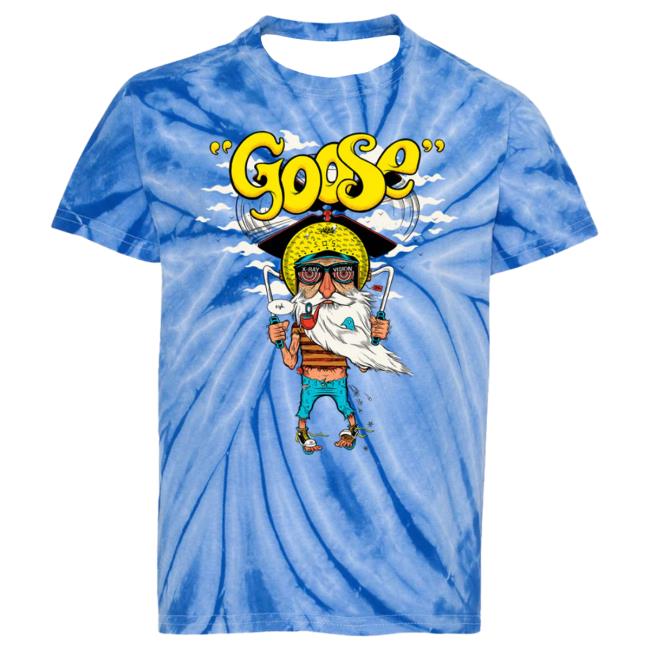 Official Goose The Band Merch Goosetheband Youth Copter T Shirt