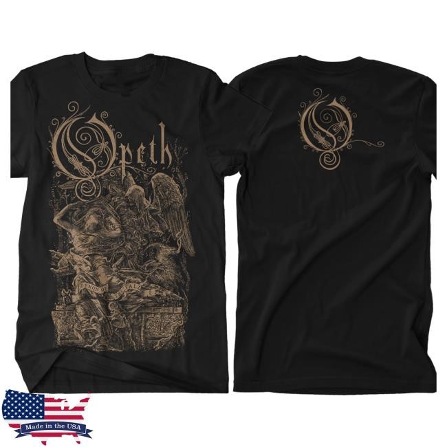 Official Opeth Merch Opeth - 'Demon Of The Fall' Attractive Shirt
