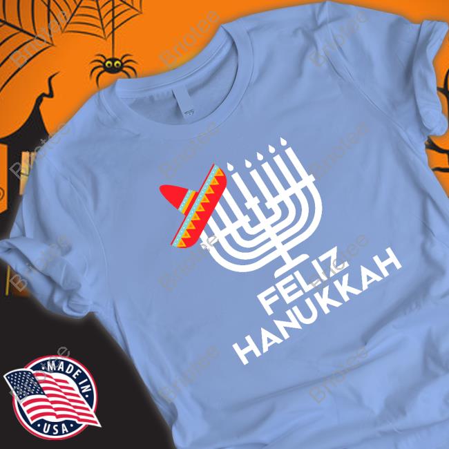 Feliz Hanukkah Hooded Sweatshirt