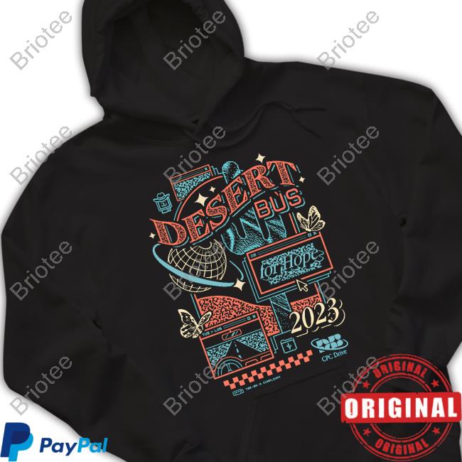 Official Fangamer Shop Desert Bus 2023 Shirt By Jon Kay