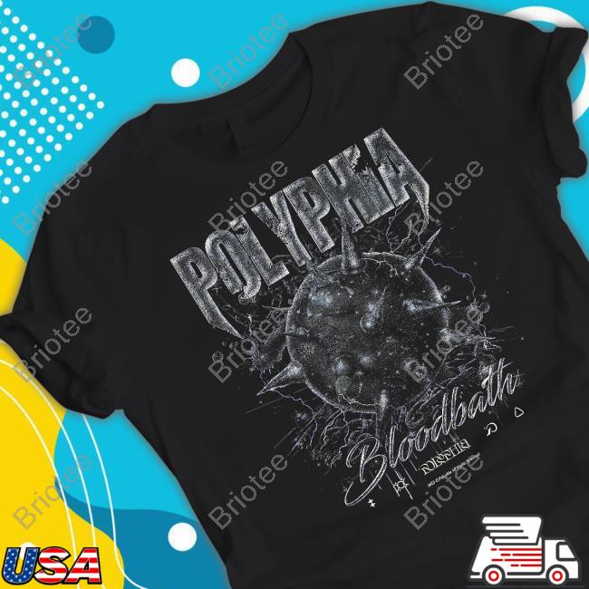 Official Polyphia Merch Bloodbath Black Tee