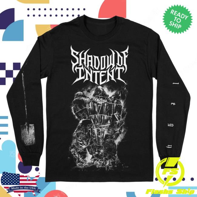 Official Indie Merch Store Shadow Of Intent Caelan Bodybags Long Sleeve Tee Shirt Indiemerchstore