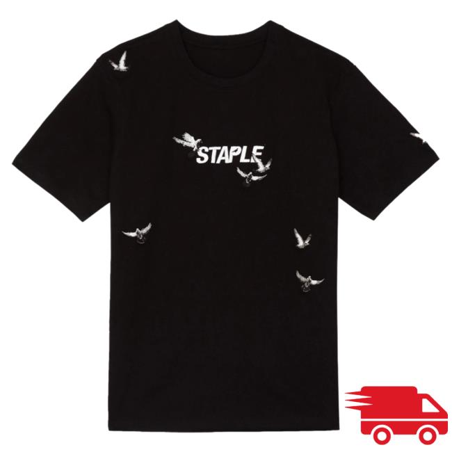 Staple Flock Logo New Shirt Black