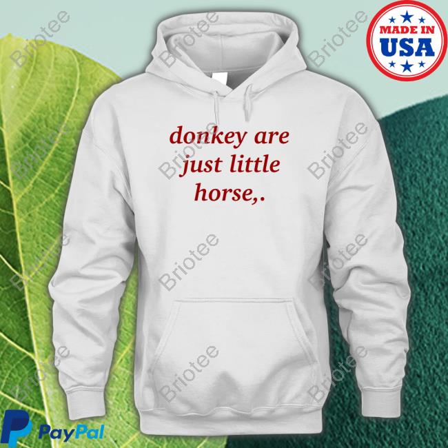 Shirts That Go Hard Donkey Are Just Little Horse Hoodie