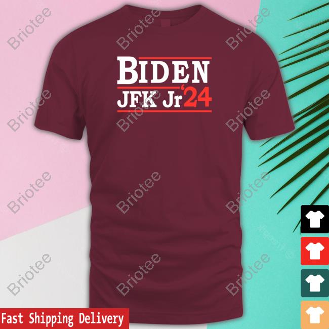 Biden Jfk Jr 24 V Neck T Shirt Jason Selvig