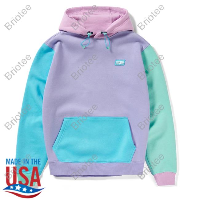 Official Sidemen Clothing Sdmn Colour Block Sweatshirt Indigo Sidemenclothing