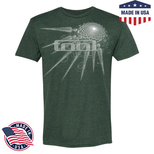 Official Tool Muisc Band Clothing Store Shop Phurba Vintage Unisex Shirt Green ToolBand ToolMusic Merch
