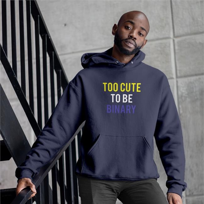 Kristyn Wong-Tam Too Cute To Be Binary Hoodies Farrah Khan