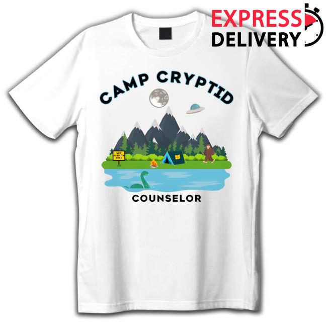 Official Camp Cryptid Counselor T-Shirt