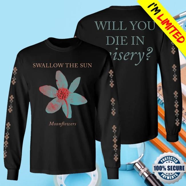 Swallow The Sun Die In Misery LS T Shirt Swallow The Sun Official Merch