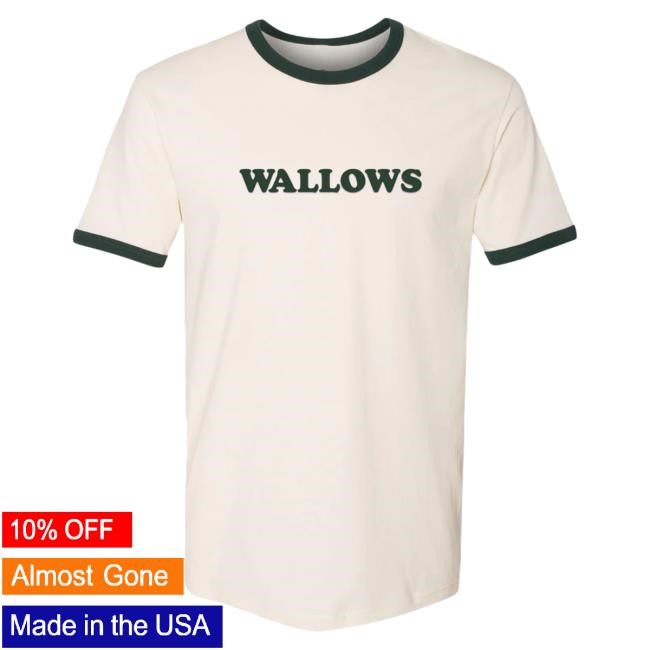 Official Wallows Merch Store Shop Wallows Music Fuzzy Logo Ringer T-Shirts